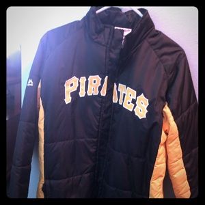 Pittsburgh Pirates moderate weight coat/jacket